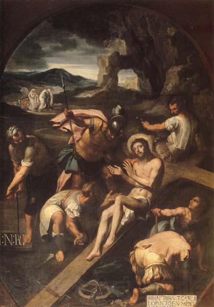 RIBALTA, Francisco Christ Nailed to the Cross Spain oil painting art